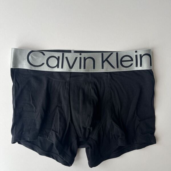 Calvin klein カルバンクライン メンズボクサー M(S) 黒 ブラック コットンストレッチ ボクサーパンツ メンズパンツ 男性インナー