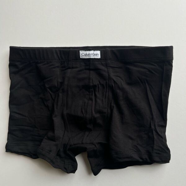 Calvin klein カルバンクライン メンズボクサー M(S) 黒 ブラック コットンストレッチ ボクサーパンツ メンズインナー 男性下着