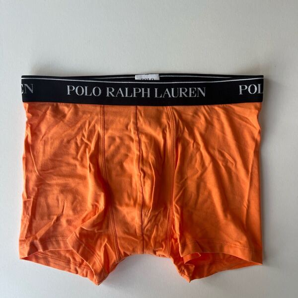 POLO RALPH LAUREN ポロラルフローレン メンズボクサー M(S) ライトオレンジ メンズパンツ ボクサーパンツ コットンストレッチ 下着