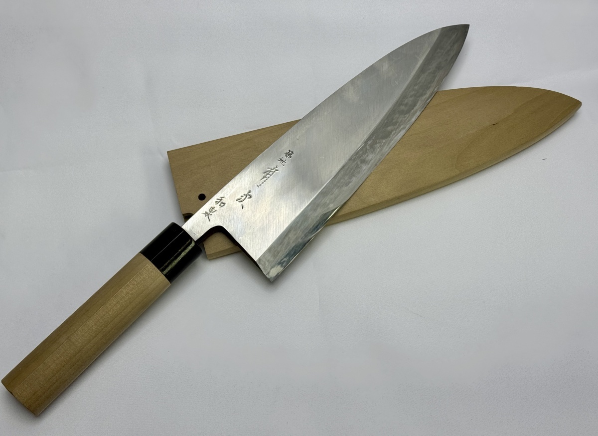 【S47-2】有次 出刃包丁 和包丁 刃渡り約21.5cm S47-2】有次 出刃包丁 和包丁 刃渡り約21.5cm 和包丁(A和