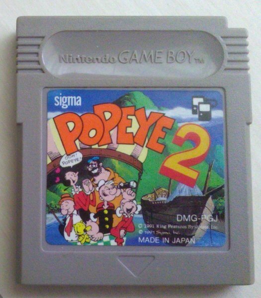 【匿名発送・追跡番号あり】 POPEYE ポパイ 2 ゲームボーイ