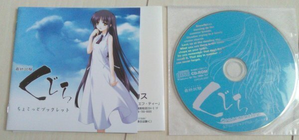 【匿名発送・追跡番号あり】 最終試験くじら ちょこっとブックレット CD-ROM版