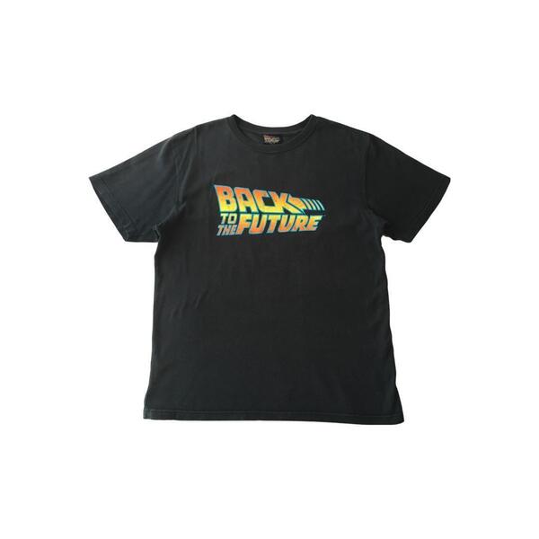 デザインTシャツ BACK TO THE FUTURE グランジ リアル old