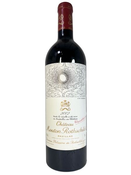 【送料無料!!】シャトー・ムートン・ロートシルト 2002 Chateau Mouton Rothschild 赤ワイン ボルドー 750ml 13%