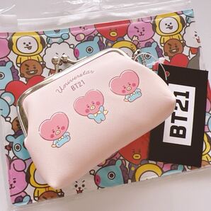 bt21 bts コインケース ポーチ 推し活クーポン スライダーポーチ がま口 ガマ口 新品 定価以下 tata タタ クーポンで500円