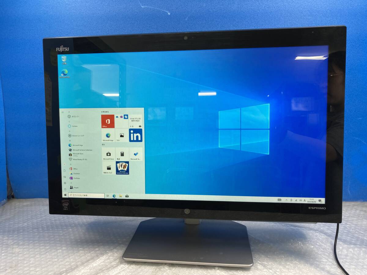 富士通ESPRIMO FH78/RD一体型 23型 i7-8GBSSD256GB 今までに発表した主な製品（デスクトップPC ESPRIMO（エスプリモ