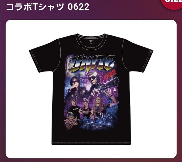 ☆Mサイズ 新品 未開封☆ B'z UNITE 02 コラボレーション Tシャツ マキシマム ザ ホルモン