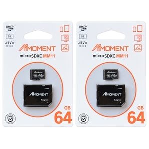 2枚セット microSDカード 64GB Nintendo Switch対応 台湾製高品質 UHS-I A1 MM11-64GB microSDXC マイクロSD