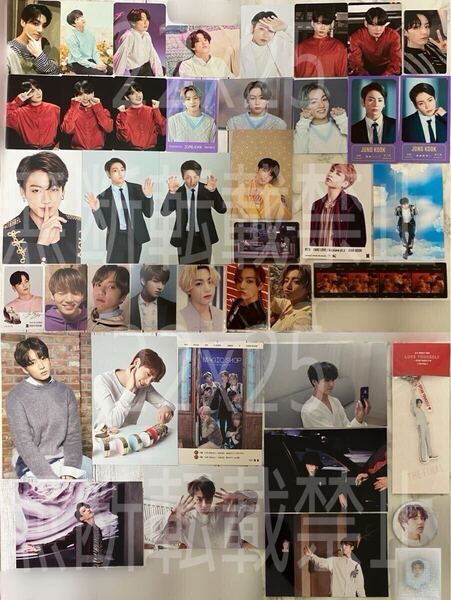 BTS JUNGKOOK ジョングク 公式 グッズ トレカ ミニフォト うちわ フラッグ アクキー