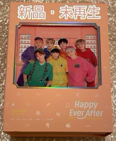 BTS 4TH MUSTER Happy Ever After DVD 公式 完売品 新品未再生