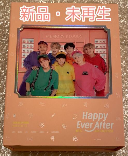 BTS 4TH MUSTER Happy Ever After DVD 公式 完売品 新品未再生