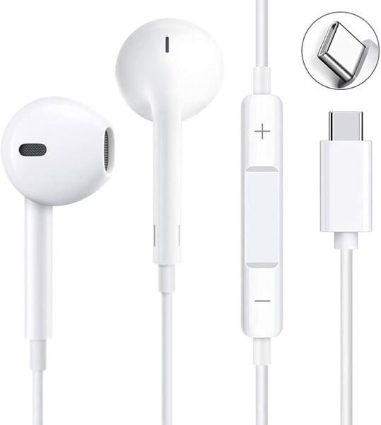 イヤホン 有線イヤホン BB1885 iPhone 15 16対応 タイプC イヤホン マイク付き カナル型ヘッドホン 通話可能 音量調整 ノイズ低減 タイプC
