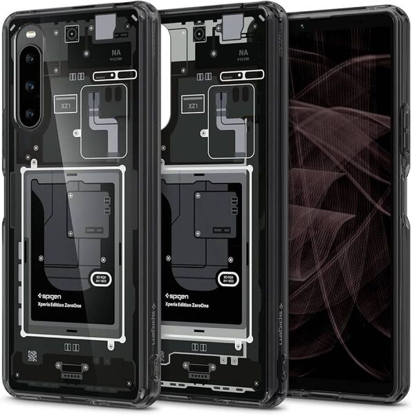 Spigen Xperia 10V ケース BB1857 SOG11 / SO-52D クリアTPUバンパーケース 二重構造 米軍MIL規格取得 耐衝撃 傷防止 黄ばみ防止