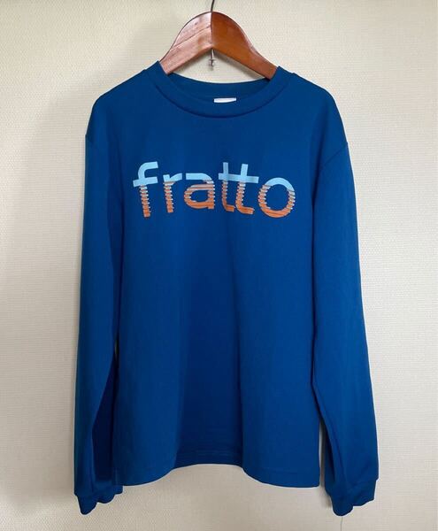 fratto ロング Tシャツ ブルー 150cm ソフトテニス 長袖Tシャツ ロンT 長袖シャツ 長袖 Tシャツ テニス キッズ ジュニア 青 ウェア