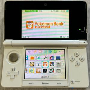 ニンテンドー3DS ポケモンバンク・ポケムーバー◇アイスホワイト◇