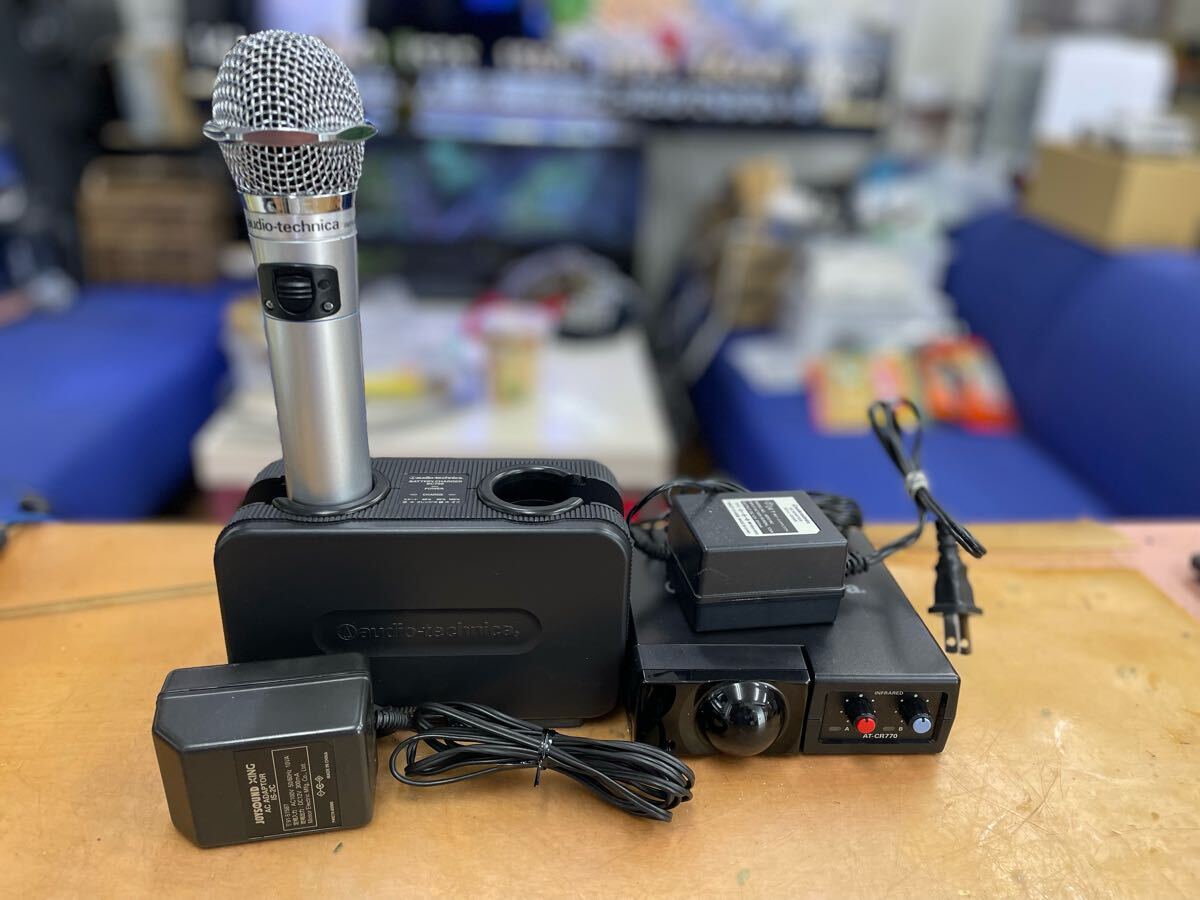 audio-technica ワイヤレスマイク、バッテリーチャージャーのセット Yahoo!オークション -「オーディオテクニカ ワイヤレスマイク