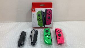 ☆未使用☆ 任天堂 SWITCH ニンテンドースイッチ Joy-Con コントローラー L R ネオングリーン ネオンピンク HAC-A-JAFAA(JPN)