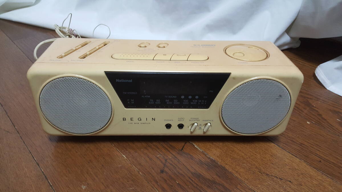 Yahoo!オークション -「ナショナル クロックラジオ」(ラジオ