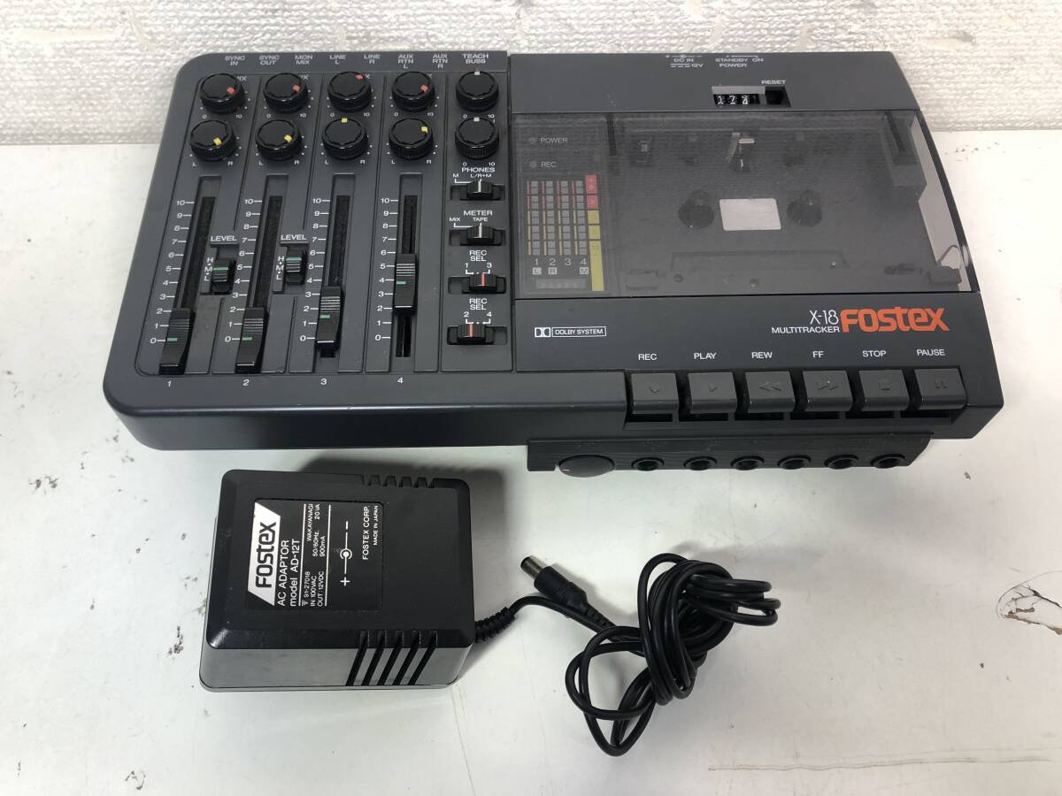 【美品】FOSTEX X-18 フォステクス マルチトラックレコーダー Yahoo!オークション -「x18」(マルチトラックレコーダー