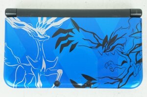 【動作品】3DSLL ポケットモンスター Xパック ゼルネアス・イベルタル ブルー 本体 Nintendo ニンテンドー 3DS LL 中古 2