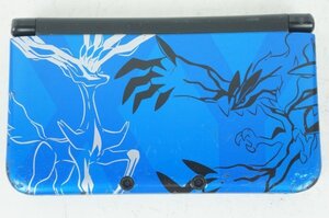 【動作品】3DSLL ポケットモンスター Xパック ゼルネアス・イベルタル ブルー 本体 Nintendo ニンテンドー 3DS LL 中古 1