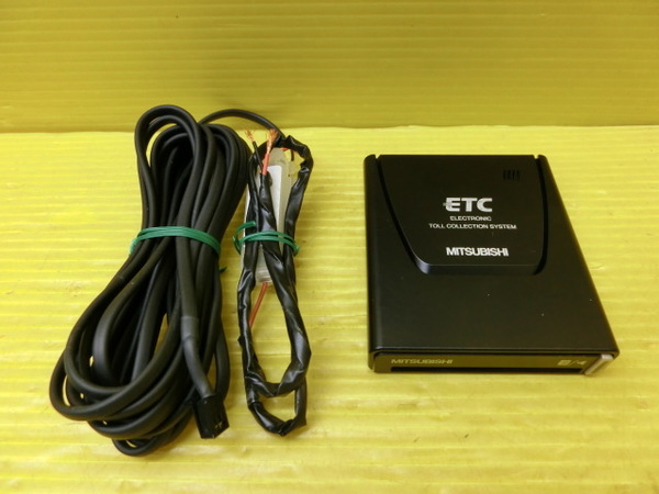 送料無料◆動作品◆三菱電機◆アンテナ一体型ETC車載器【EP-9U512V◆EP9U512V】