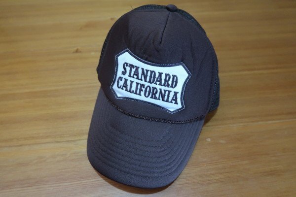 新品未使用！Standard California メッシュキャップ ブラック