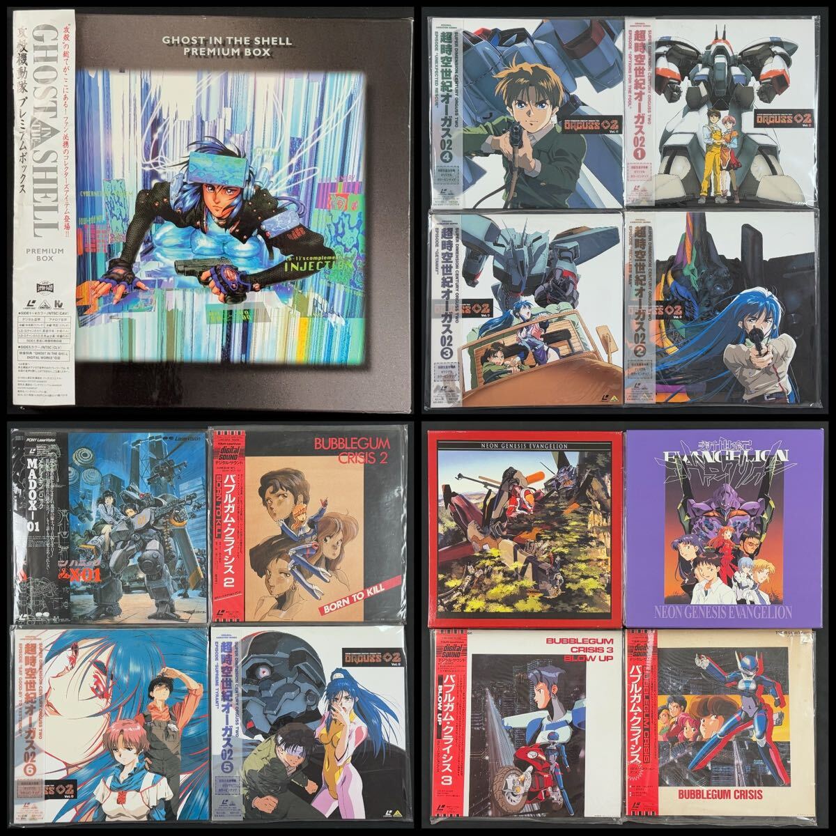①【中古LD】アニメ・ジブリ・サムライトルーパー・レイアース