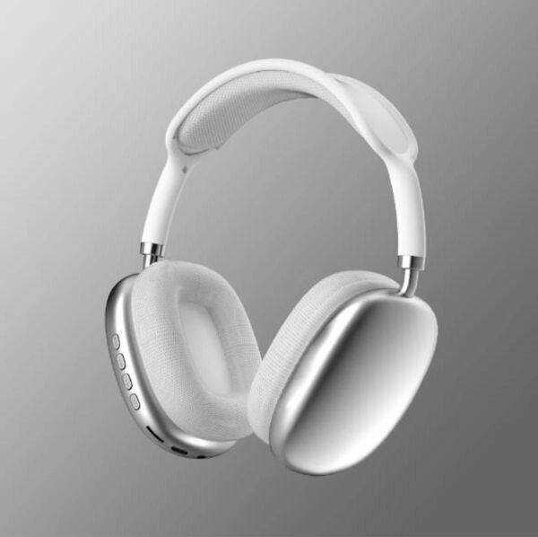 ワイヤレスヘッドフォン ヘッドホン 無線 bluetooth おしゃれ ホワイト シルバー