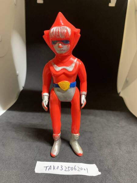 当時物 ゴッドマン ミドルソフビ ブルマァク 昭和レトロ