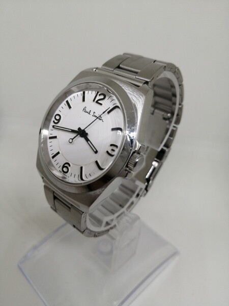 【稼働品】Paul Smith ポールスミス 6038-H24741 メンズクォーツ腕時計