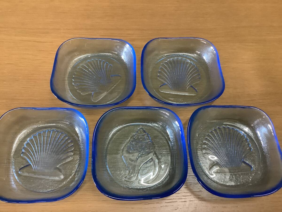 2025年最新】Yahoo!オークション -ガラス 皿 青の中古品・新品