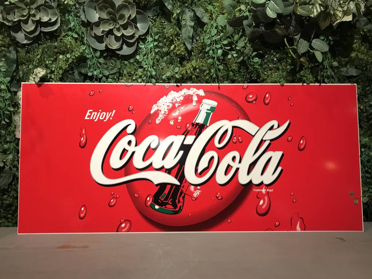 【激レア】コカコーラの販促看板 非売品 Yahoo!オークション -「コカコーラ 非売品 看板」の落札相場