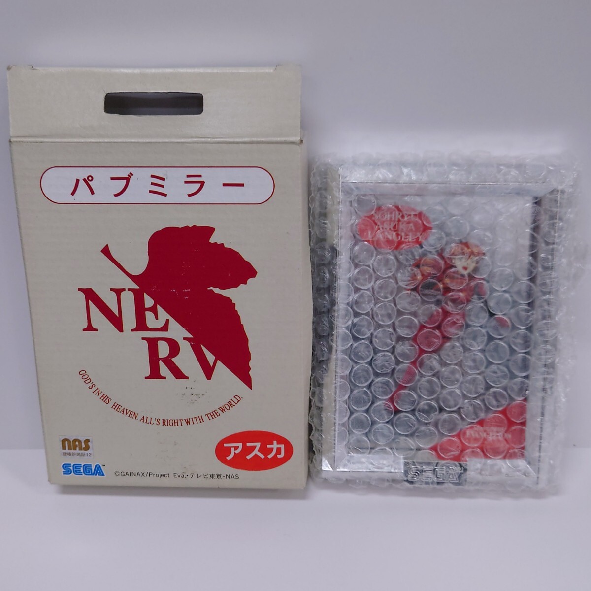 セガアミューズメントエヴァンゲリオンパブミラー5セット箱入り