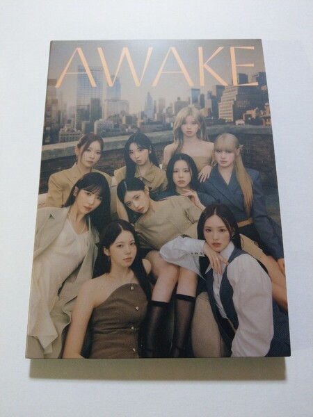 CD+Blu-ray NiziU【AWAKE 初回生産限定盤A】 ポスターブックレット、ステッカー、トレーディングカード(ニナ)