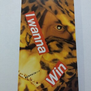 CD(8cmCD) KATSUMI【I wanna Win】 ケースにキズあり、ケースの接着が剥がれています。