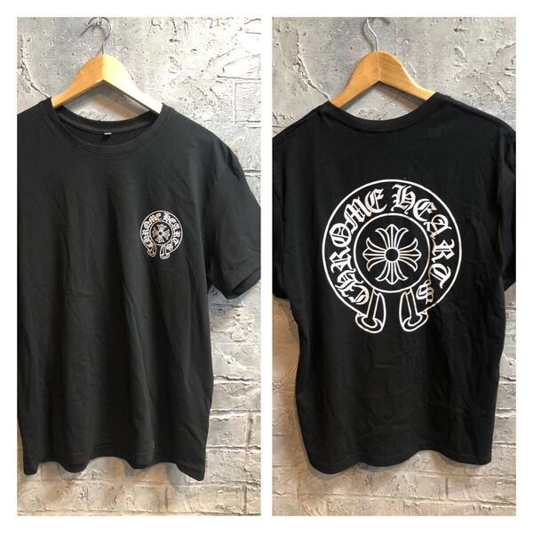 【ノーブランド】クロムハーツ t ype Tシャツ size L