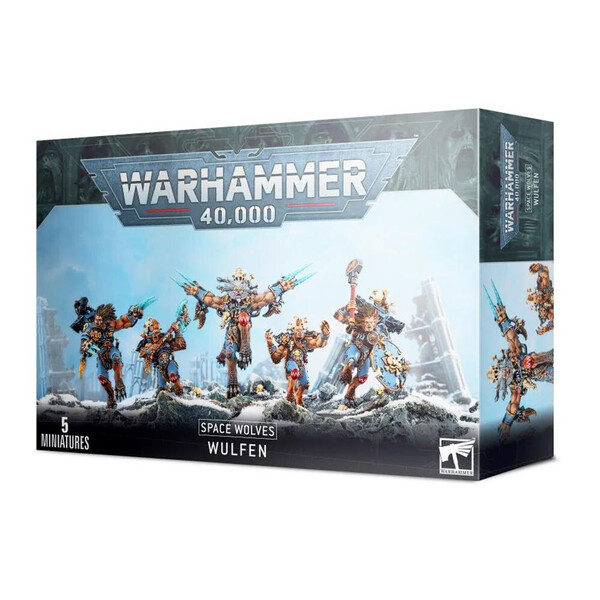 送料無料 スペースウルフ ウルフェン 53-16 ウォーハンマー 40000 40k Space Wolves Wulfen warhammer