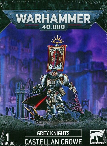送料無料 グレイナイト 城代クロウェ ウォーハンマー 40000 / Grey Knights Castellan Crowe Warhammer 40k