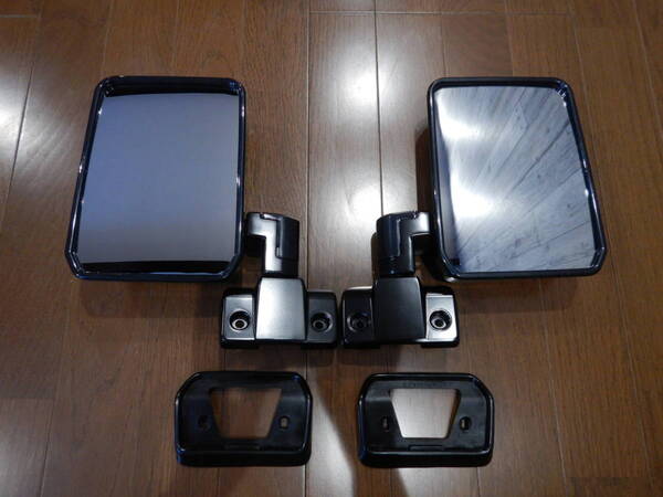 *送料無料*新品未使用* ランドクルーザー70 TOYOTA純正 輸出用ドアミラー 左右セット 湾曲型 70系 ランクル70 71 73 74 75 77 76 79