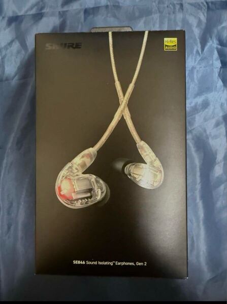 【未使用に近い】SHURE SE846 第2世代 シュア モニタリングイヤホン