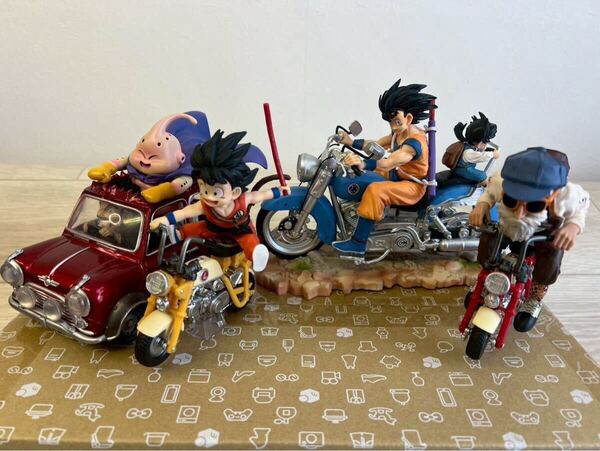 【新品未使用】ドラゴンボール キャラクター勢揃い フィギュア 4セット 箱なし 青Ver.