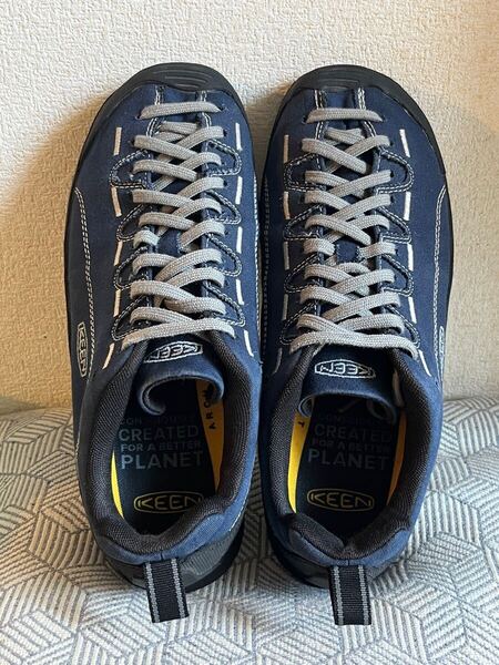 キーン KEEN ジャスパー キャンバス JASPER CANVAS Navy Star White 紺 ネイビー 26.5cm