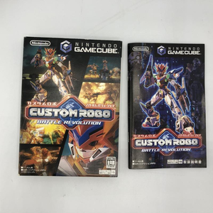 【中古】NGC)カスタムロボ バトルレボリューション 【箱傷みあり】 【ディスクキズ複数個所あり】