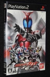 【ゲームソフト】プレイステーション2 仮面ライダーカブト BANDAI 2006年