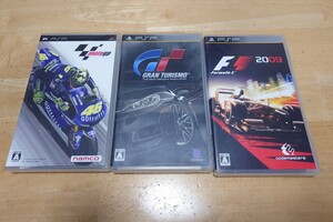 PSP ソフト グランツーリスモ / F1 2009 / MOTO GP