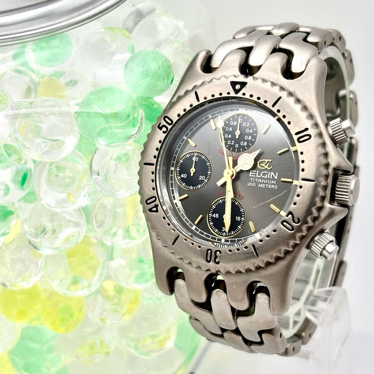 新品 アウトレット エルジン 時計 メンズ クロノグラフ ダイバー 2025年最新】Yahoo!オークション -エルジン ダイバーの中古品