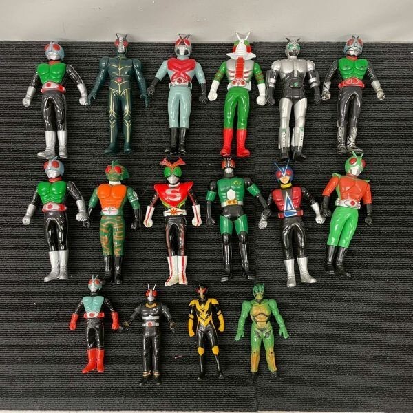 DXビックサイズソフビ 仮面ライダー5体セット ストロンガー ブラック 555 Yahoo!オークション -「仮面ライダーストロンガーフィギュア