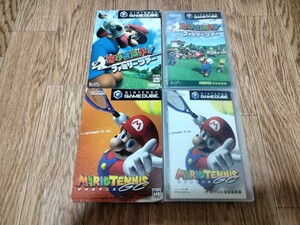 ゲームキューブ ソフト マリオテニス マリオゴルフ