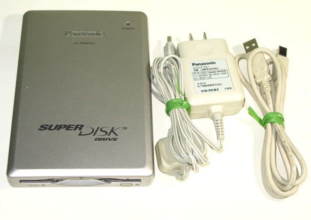 Panasonic SUPER DISK USB接続 Yahoo!オークション -「スーパーディスクドライブ」(フロッピー